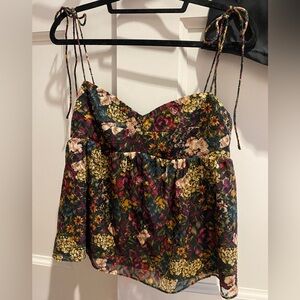 Amanda Uprichard floral top